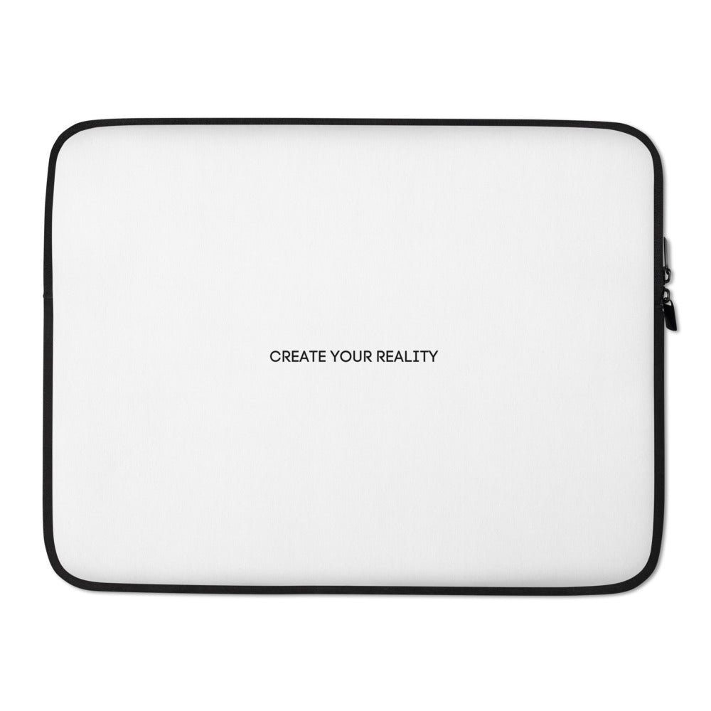 Classic "CREATE YOUR REALITY" Laptop Sleeve